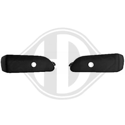 Kuva DIEDERICHS 4481067 Puskurin suojaverhoilu RENAULT: Twingo II Hatchback 1.5 dCi 75, 90, 1.2 Turbo, 1.2, 16V, 2007 2014