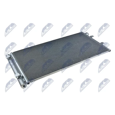 Kuva NTY CCS RE 028 Ilmastoinnin Lauhdutin Vedenerottimella Alumiini 685 R 134a RENAULT: MEGANE 3 Grandtour, Modus / GRAND Modus, SCENIC