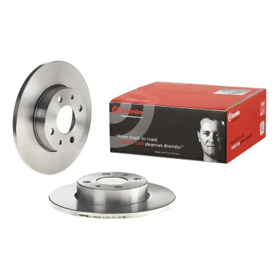 Kuva BREMBO 08.4917.10 Jarrulevyt 240 11 4 täysi Ruuveilla ALFA ROMEO: 145, 33 Hatchback