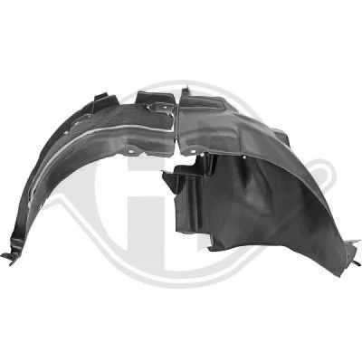 Kuva DIEDERICHS 6026008 Sisälokasuoja Eteen, oikea NISSAN: Micra V Hatchback (K14) 1.0 DIG T 117, 0.9 LPG, IG T, 1.0, 1.5 DCI