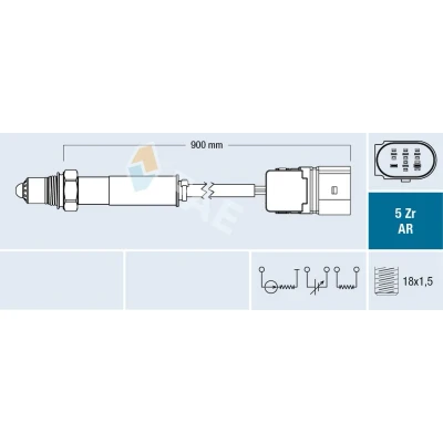 Kuva Lambdatunnistin FAE 75155
