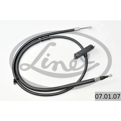 Kuva LINEX 07.01.07 Käsijarruvaijeri Etuakseli, vasen, oikea 1460/1340mm