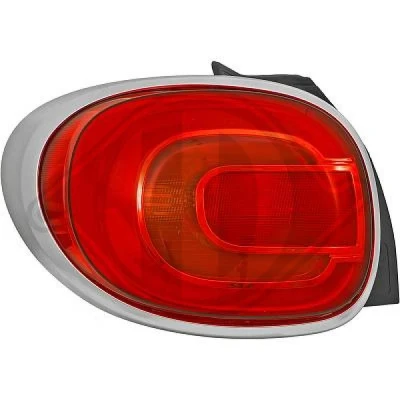 Kuva DIEDERICHS 3405693 Takavalot Vasen LED Lampun kannalla