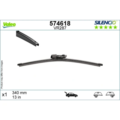 Kuva Pyyhkijänsulka Valeo 574618 340mm Takana VOLKSWAGEN: Caddy V Kombi, MULTIVAN T7