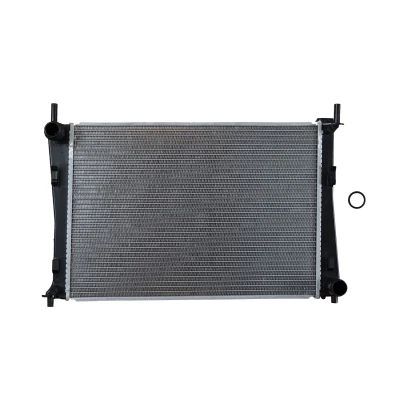 Kuva NRF EASY FIT 58274 Jäähdytin Alumiini 499 348 16 Tiivisterenkaalla Jäähdytysrivat juotetut FORD: FIESTA 5, Fusion Farmari