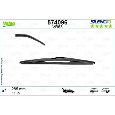 Kuva Pyyhkijänsulka Valeo 574096 285mm Takana KIA: CARENS 4, Sportage IV, Picanto III, HYUNDAI: Tucson