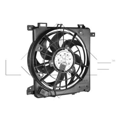 Kuva NRF 47622 Jäähdyttimen Tuuletin 335 12 220 Jäähdytystuulettimen kehällä OPEL: Astra H Caravan, Hatchback, Van