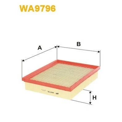 Kuva Ilmansuodatin WIX FILTERS WA9796