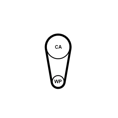 Kuva Hammashihna VOLVO XC40 OE 31437791