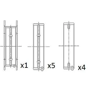 Kuva FAI AutoParts BM1021 STD Kampiakselin Laakeri