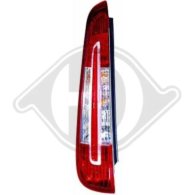 Kuva DIEDERICHS 1466091 Takavalot Vasen PY21W, P21/4W, LED Ilman lampun kantaa FORD: C Max