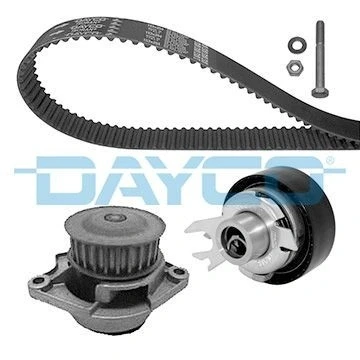 Kuva DAYCO KTBWP2551 Vesipumppu + Jakohihnasarja VOLKSWAGEN: Polo III Classic, Hatchback