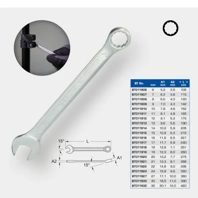 Kuva KS TOOLS BT011911 Kiinto / rengasavain 11