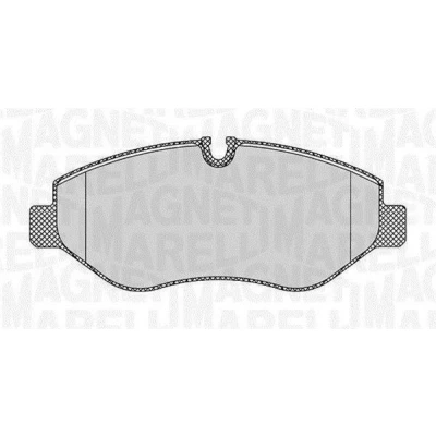 Kuva MAGNETI MARELLI 363916060298 Jarrupalat Kulumisenilmaisemelle MERCEDES BENZ: Sprinter 3.5 T Van, Vito Bussi, Mixto
