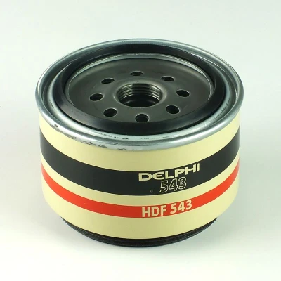 Kuva DELPHI HDF543 Polttoainesuodatin Ruuvattava suodatin, Suodatinpanos