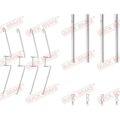 Kuva QUICK BRAKE 109 1155 Tarvikesarja, Jarrupala RENAULT: MASTER 1 Kasten