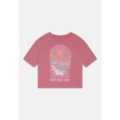 Kuva Roxy SUN FOR ALL Seasons Printtipaita lapsille, Koko: 152, Heather rose
