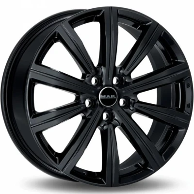 Kuva MAK Birmingham Gloss Black 8.5x19 5/120 ET35 B64.1