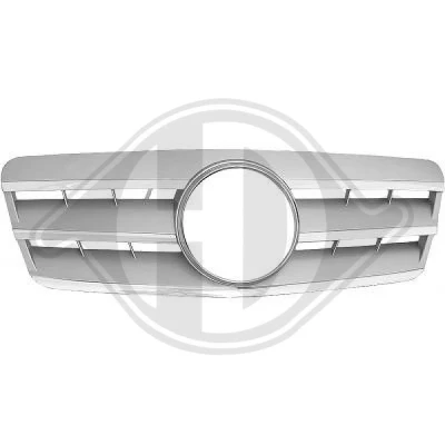Kuva DIEDERICHS HD Tuning 1625340 Etusäleikkö Kromi, Hopea