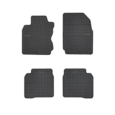 Kuva FROGUM 0453 Lattiamattosetti Kumi Edessä ja takana 4 Musta Räätälöity NISSAN: Note I