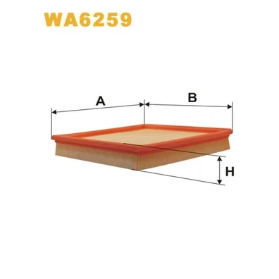 Kuva Ilmansuodatin WIX FILTERS WA6259