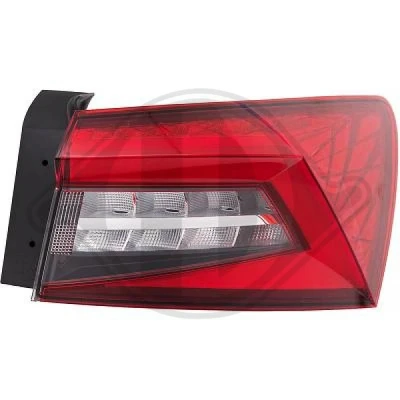 Kuva DIEDERICHS 7880090 Takavalot Oikea Uloin osa LED