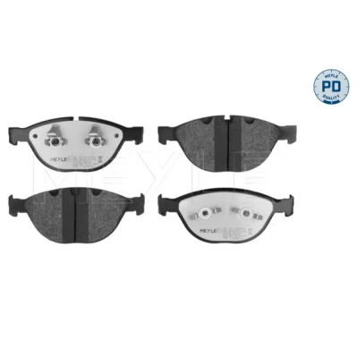 Kuva MEYLE 025 237 9120/PD Jarrupalat PD Quality Etuakseli Kulumisenilmaisemelle Huudonvaimennuspellillä BMW: 5 Sedan, Touring, 7