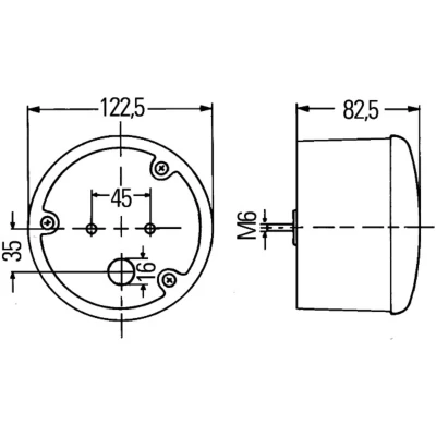 Kuva Vilkkuvalo HELLA 2BA 344 169 027