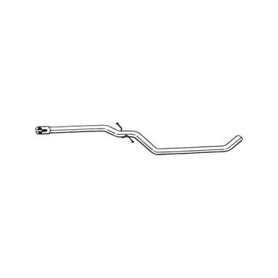 Kuva Pakoputki, Keskellä AUDI A3, A3 Sportback, SEAT ALTEA, LEON, VW GOLF V, VI, PLUS Van, Van VI OE 1K0253201B, 5K6253181H