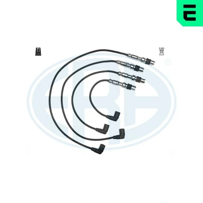 Kuva ERA 883040 Sytytysjohto 4 VOLKSWAGEN: Touran I, Caddy 3, Golf 4, SKODA: Octavia 1 Combi, AUDI: A3 Hatchback