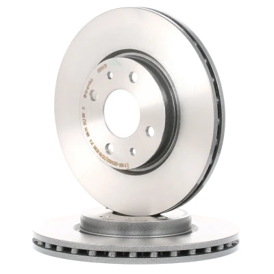Kuva BREMBO COATED DISC LINE 09.5843.11 Jarrulevyt 257 22 4 tuuletettu sisältä pinnoitettu Ruuveilla FIAT: Punto II Hatchback, BRAVO 2, 500 Hatchback