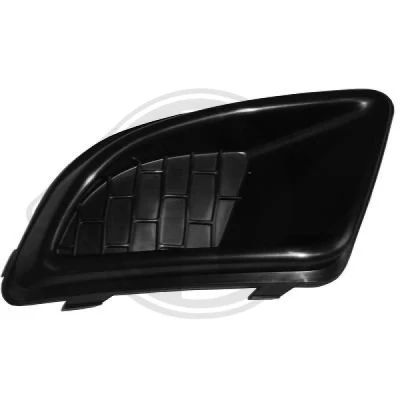 Kuva DIEDERICHS Priority Parts 3213147 Puskurin Ritilä Ilman aukkoa/aukkoja sumuvaloille Vasen