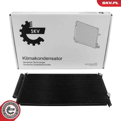 Kuva ESEN SKV 86SKV269 Ilmastoinnin Lauhdutin Vedenerottimella Alumiini 705mm