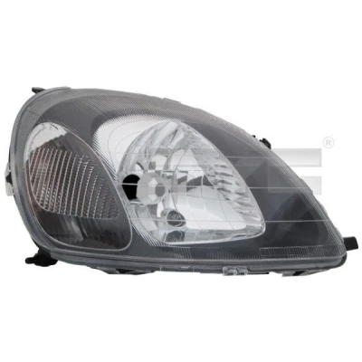 Kuva TYC 20 5729 25 2 Ajovaloumpio Oikea H4 Oikeanpuoleiselle liikenteelle Sähkömoottorilla TOYOTA: Yaris I Hatchback