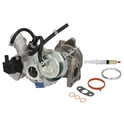 Kuva NISSENS 93454 Turboahdin Pakokaasuahdin Vesijäähdytteinen Pneumaattinen VOLVO: V70 3, S60 II, V60 I, FORD: FOCUS MONDEO 4 Turnier