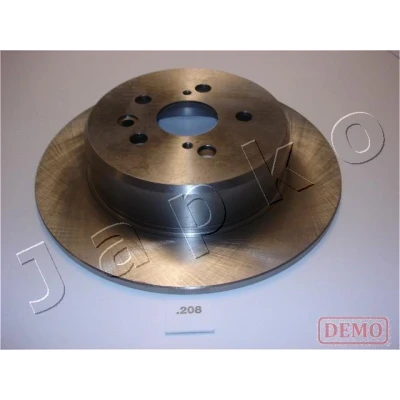 Kuva JAPKO Jarrulevy TOYOTA: Celica V Coupe Taka akseli 287,5mm 10mm 5 54mm täysi Lakattu 61208C 4243120140,4243120150,4243120240 Jarrulevyt