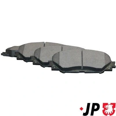 Kuva JP GROUP 4863601310 Jarrupalat Etuakseli Ilman kulumisenilmaisinta TOYOTA: Corolla X Sedan, RAV4 III SUV, Auris Hatchback