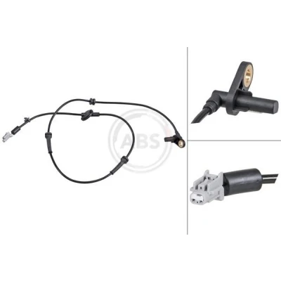 Kuva Tunnistin, kiertonopeus, Etuakseli, oikea NISSAN ALMERA TINO OE 47910BU800, 60516, AB1896