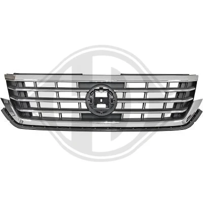 Kuva DIEDERICHS 2249241 Etusäleikkö Kromi/musta VOLKSWAGEN: Passat B8 Variant, Sedan