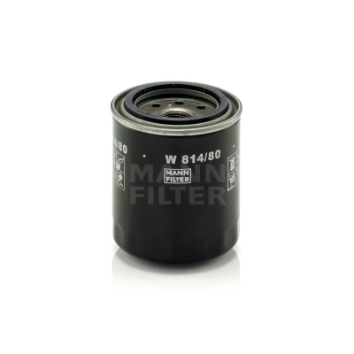 Kuva MANN FILTER W 814/80 Öljynsuodatin M 20 X 1.5 yhdellä peruutuksenestoventtiilillä Ruuvattava suodatin OPEL: Kadett E Sedan, CC