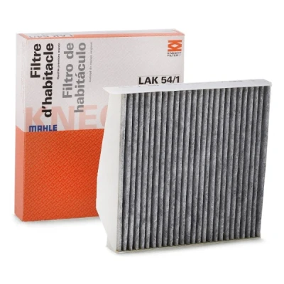 Kuva MAHLE ORIGINAL LAK 54/1 Raitisilmasuodatin Aktiivihiilisuodatin 273,0 242 43,0 VOLVO: S60 I, XC90 XC70 I Cross Country