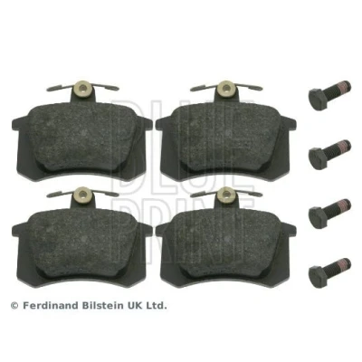 Kuva BLUE PRINT ADV184274 Jarrupalat Taka akseli Ruuvisarjalla AUDI: A4 B5 Avant, Sedan, A6 C4 Avant