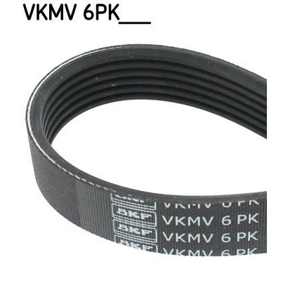 Kuva SKF VKMV 6PK2211 Moniurahihna 2211 6 MERCEDES BENZ: C sarja T modell, E Sedan, VOLKSWAGEN: TRANSPORTER 4, 4 Bus