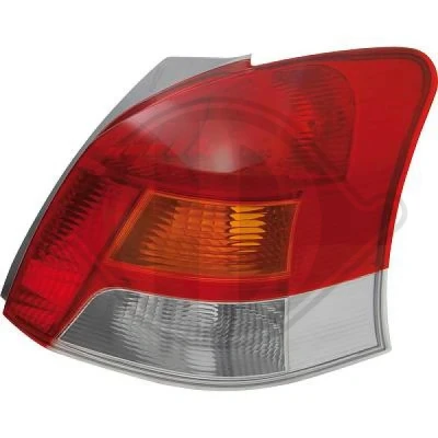 Kuva DIEDERICHS 6606190 Takavalot Oikea W5W, LED Keltainen TOYOTA: Yaris II Hatchback