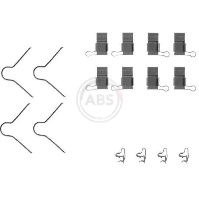 Kuva A.B.S. 1089Q Tarvikesarja, Jarrupala TOYOTA: HILUX 6 Pick up, Corolla VIII Liftback, FX Hatchback