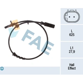 Kuva ABS anturi FAE 78267