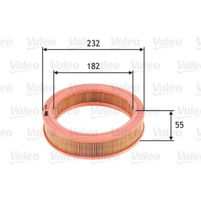Kuva VALEO 585632 Ilmansuodatin 55 232 Suodatinpanos FIAT: Uno Hatchback