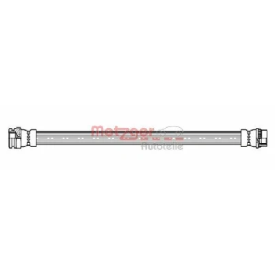 Kuva METZGER 4111143 Jarruletku 210 F10 x 1 PEUGEOT: 307 Hatchback, CITROËN: C3 I C2 Hatchback