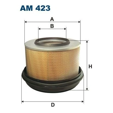 Kuva FILTRON AM 423 Ilmansuodatin 257 327 Suodatinpanos