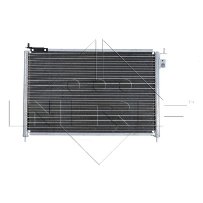 Kuva NRF EASY FIT 35635 Ilmastoinnin Lauhdutin Tiivisterenkaalla 15,5 10,2 Alumiini 505 HONDA: CIVIC 7 Hatchback